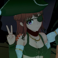 Uta's costume during the 4th Halloween Party - Pirate