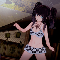 Kaori's swimsuit first seen in Defilement of a Temple