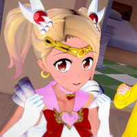 Chinami's costume during the 3rd Halloween Party - Magical Girl